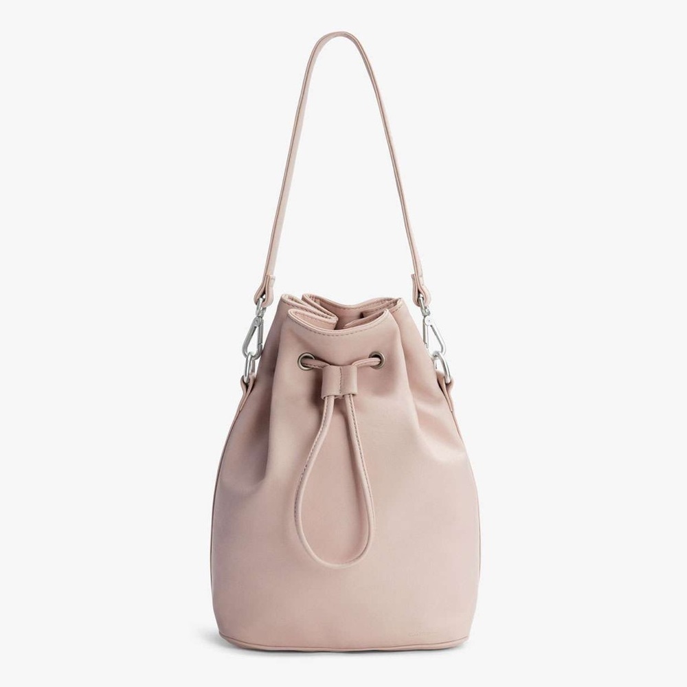 Matt &‎ Nat Isshiki Loom Collection Bucket Bag in Petal Pink